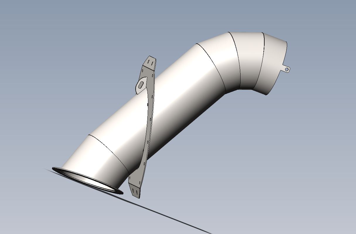 INTAKE TUBE, HOPPER, 350 | Schwarze eStore