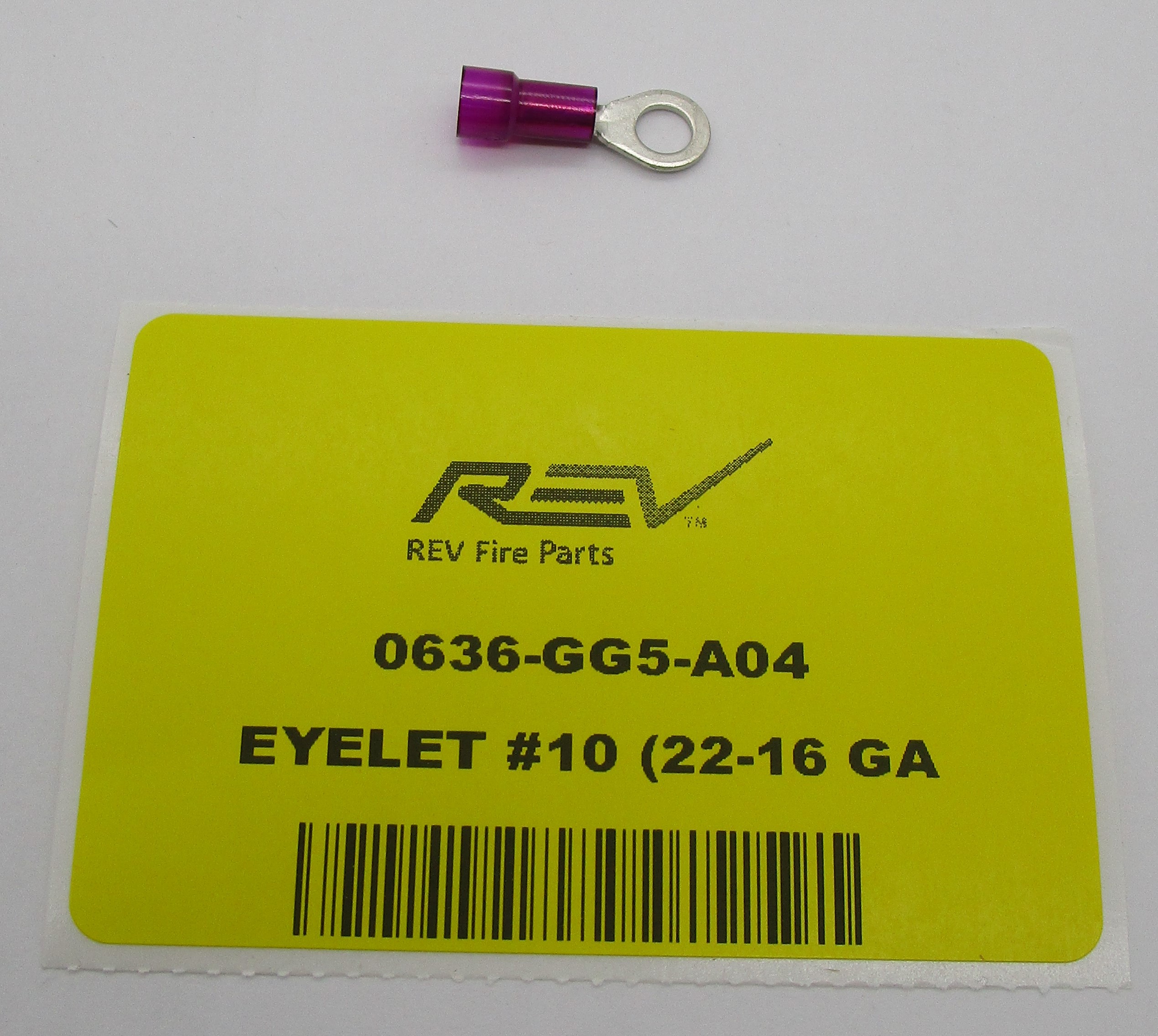 EYELET #10 (22-16 GA)RED | Fire eStore