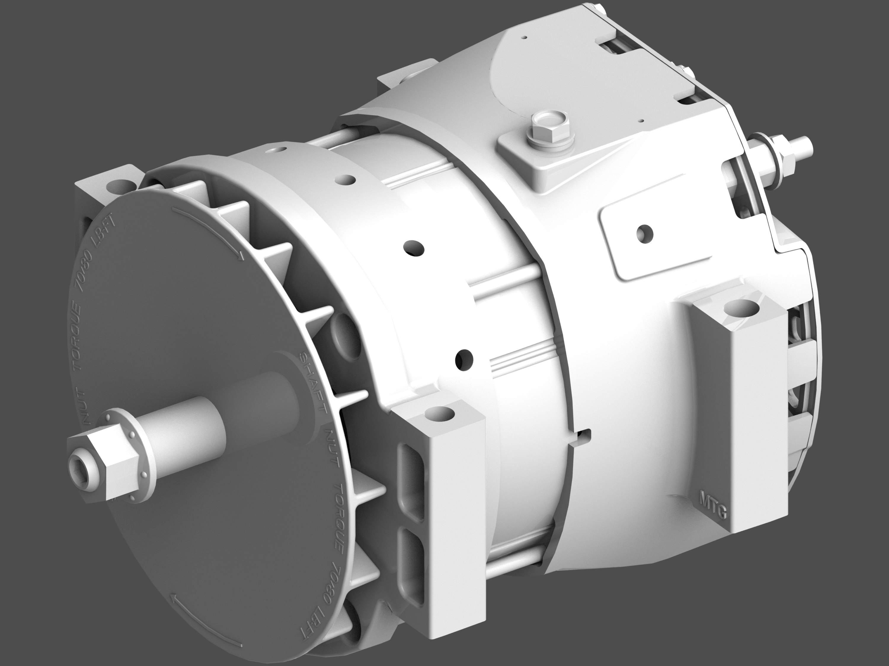 ALTERNATOR 320AMP DELCO REMY PD MNT | Fire eStore