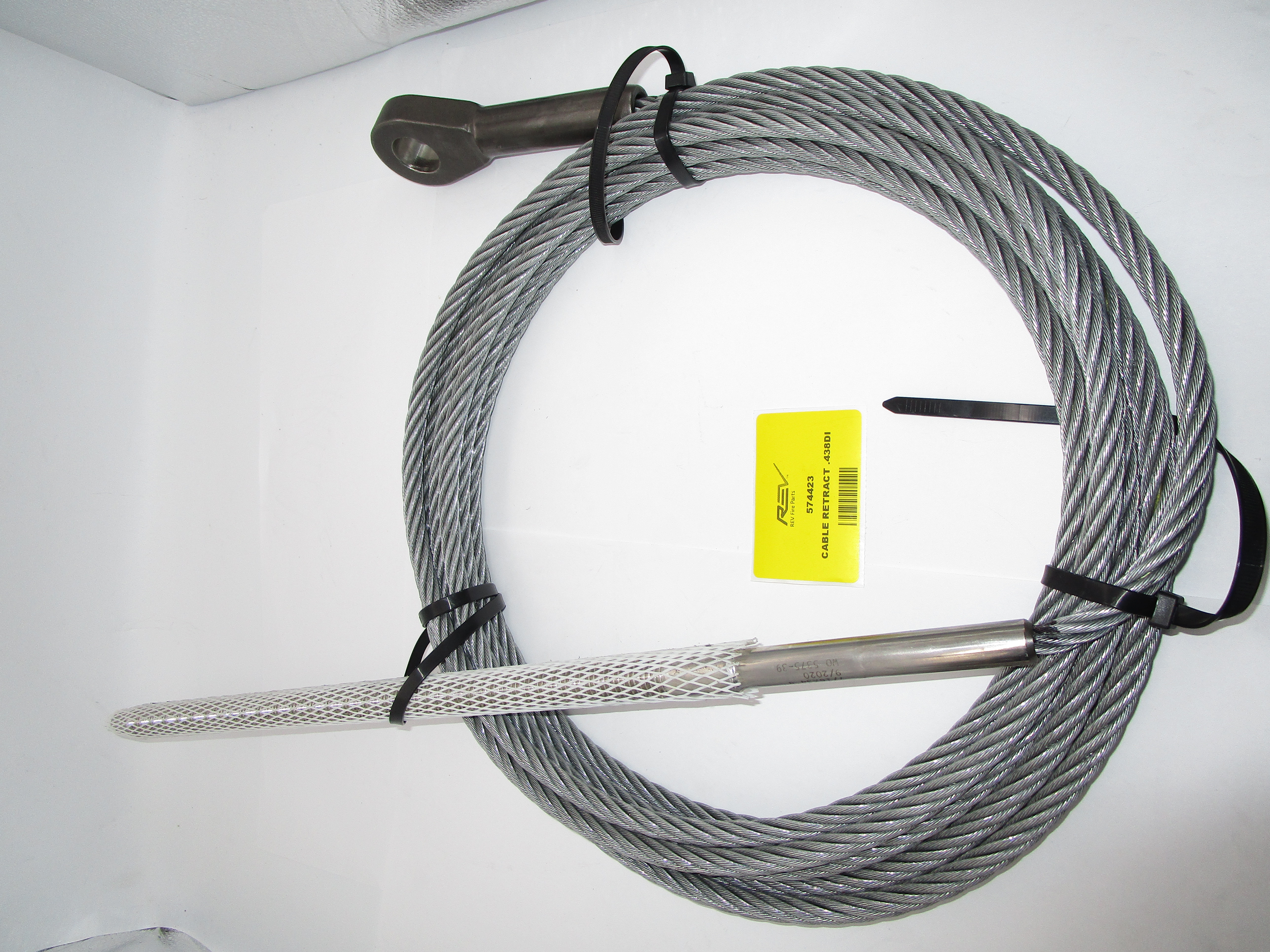 CABLE RETRACT .438DIA X 34'4'' | Fire eStore