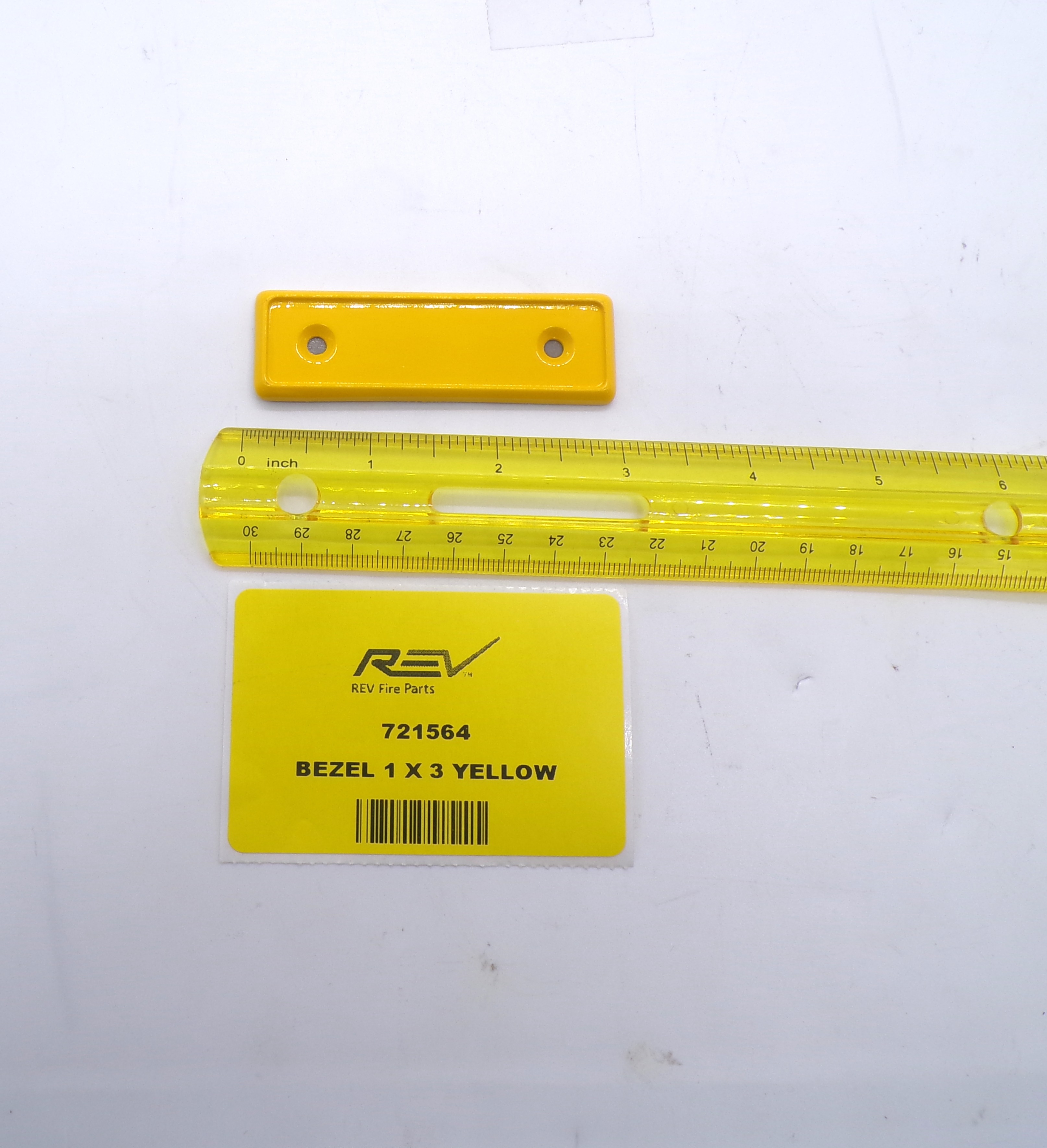 BEZEL 1 X 3 YELLOW | Fire eStore