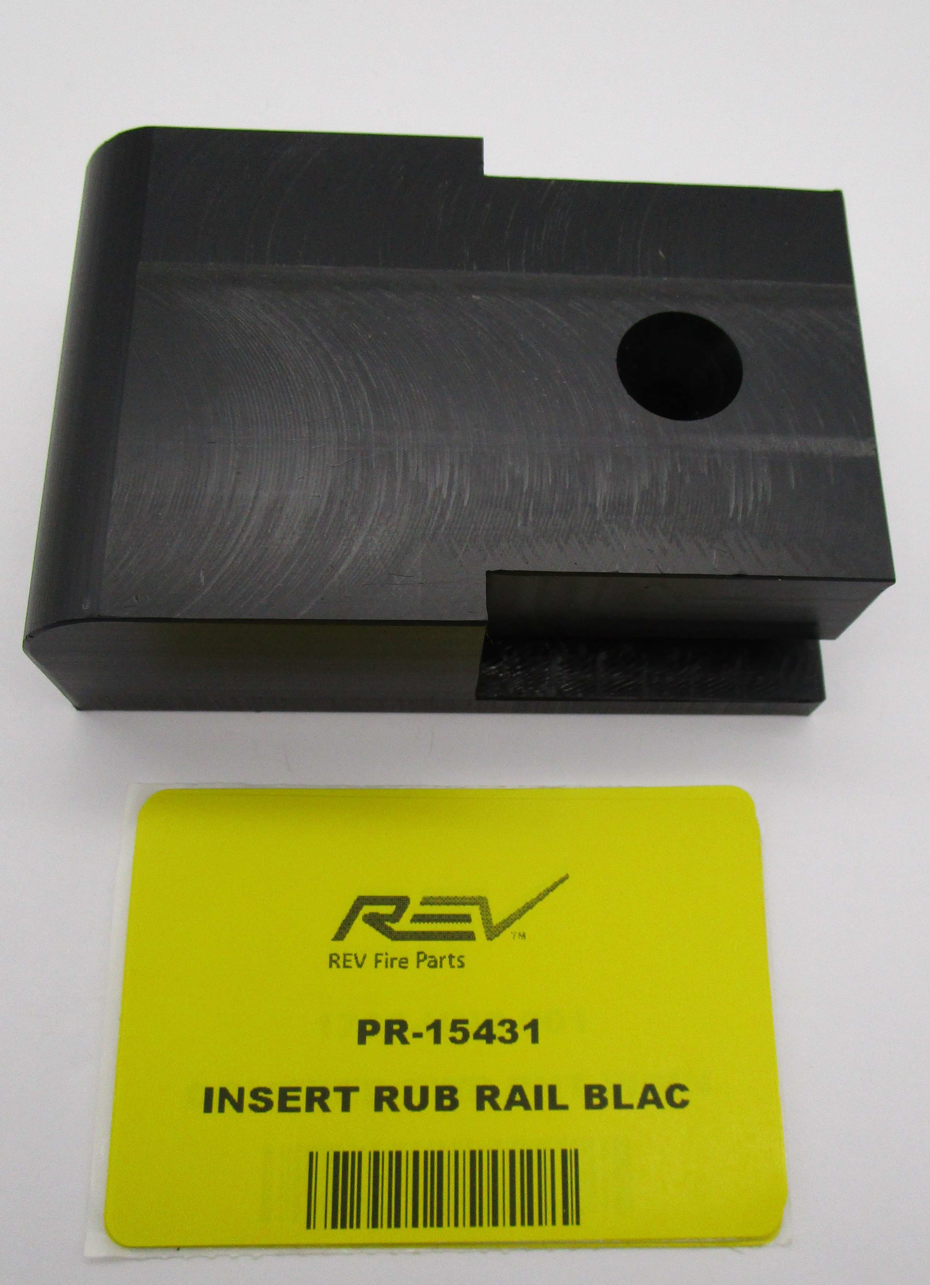 INSERT RUB RAIL BLACK 70D | Fire eStore