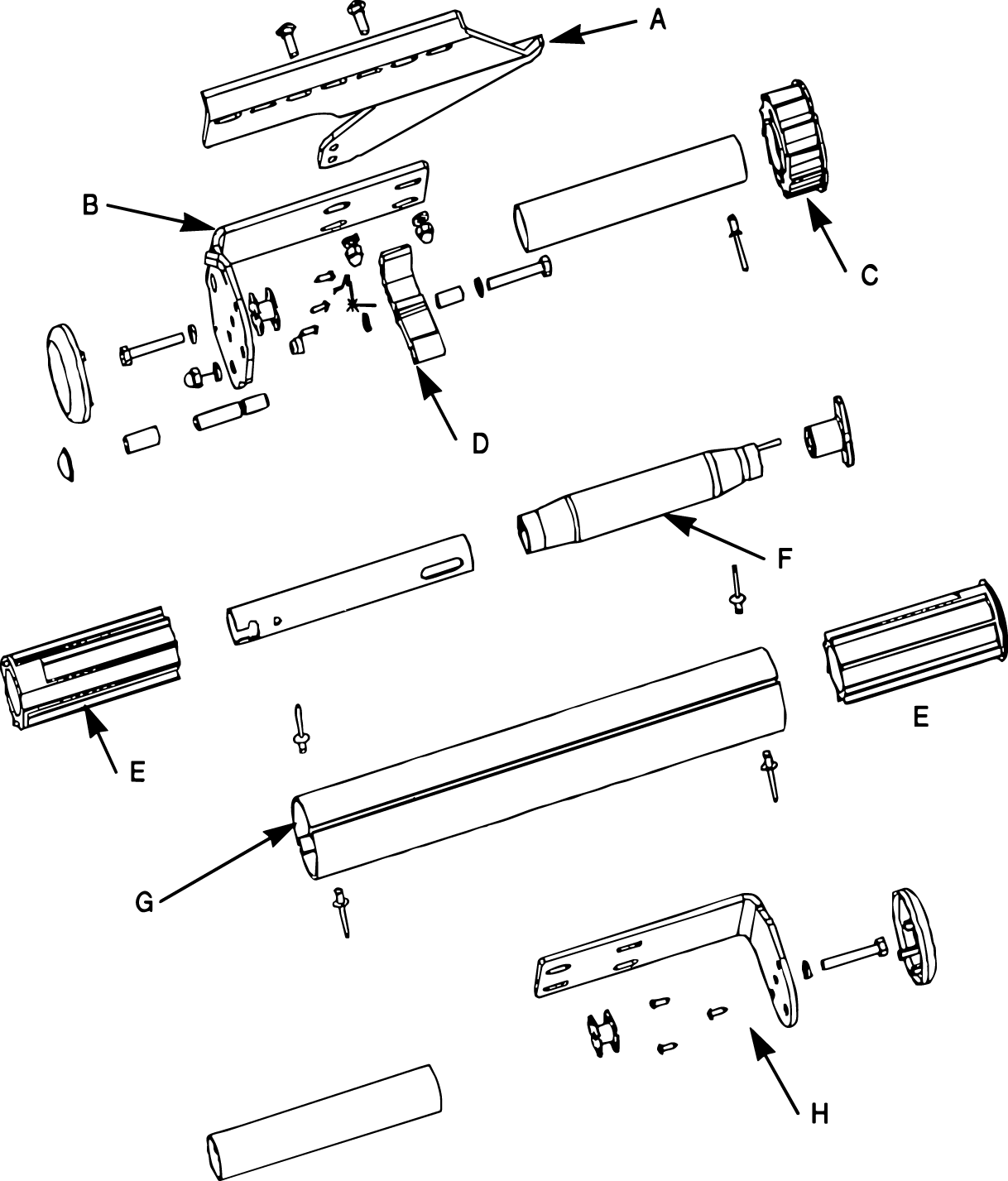 AWNING SLIDEOUT (KOVER II) T OAST 4628 L71936002 REV Parts Store