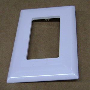 COVER RECEPT SCD 1G WHT | REV Parts Store